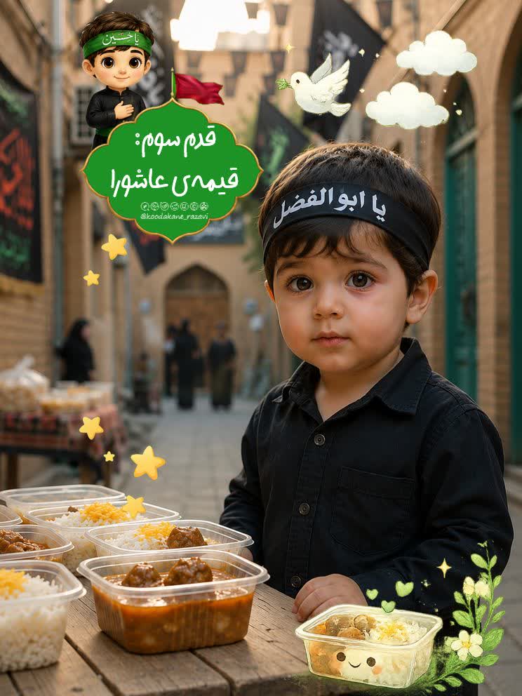 آشنایی کودکان با مفاهیم عاشورا (3)