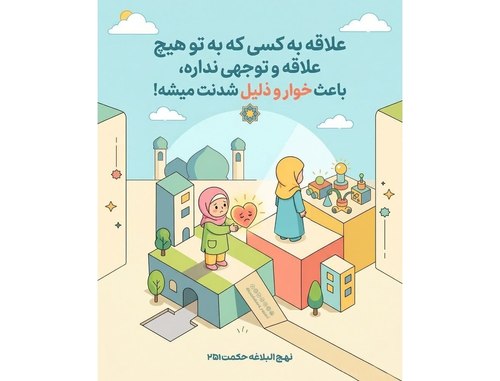 محبت ورزیدن؛ یک جاده دو طرفه است ...