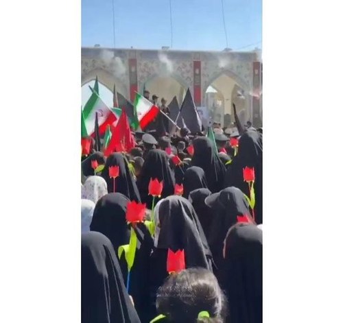عزاداری دخترانِ کوچکِ مکتبِ اهل‌بیت(ع)
