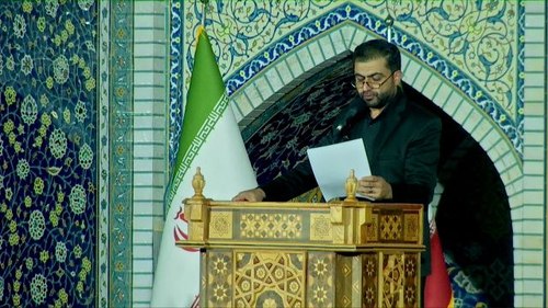 قرائت پیام رهبری | رئوف ذباح