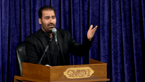 من حسینی شده دست امام حسنم