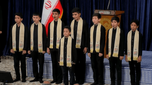 چو گیسوی تو من در پیچ و تابم یابن زهرا