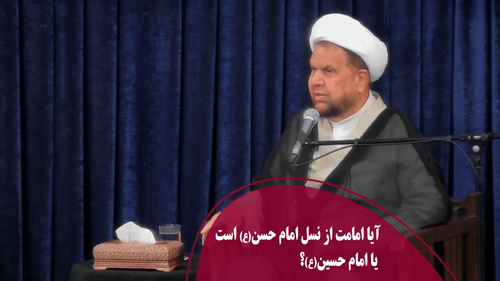 آیا امامت از نسل امام حسن(ع) است یا امام حسین(ع)؟ 