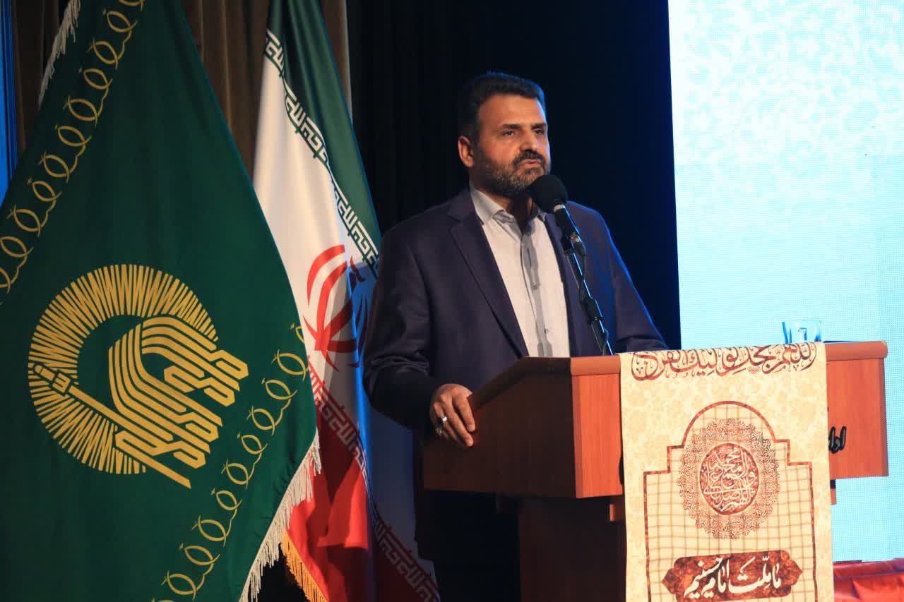 مراسم تکریم و معارفه مدیر کانون‌های خدمت رضوی استان قم