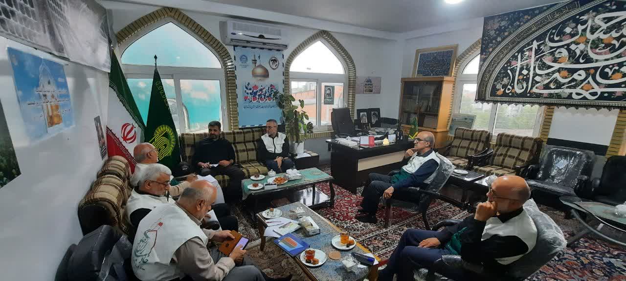 نشست دوره ای دبیران محترم کانون های خدمت رضوی شهرستانهای مازندران 