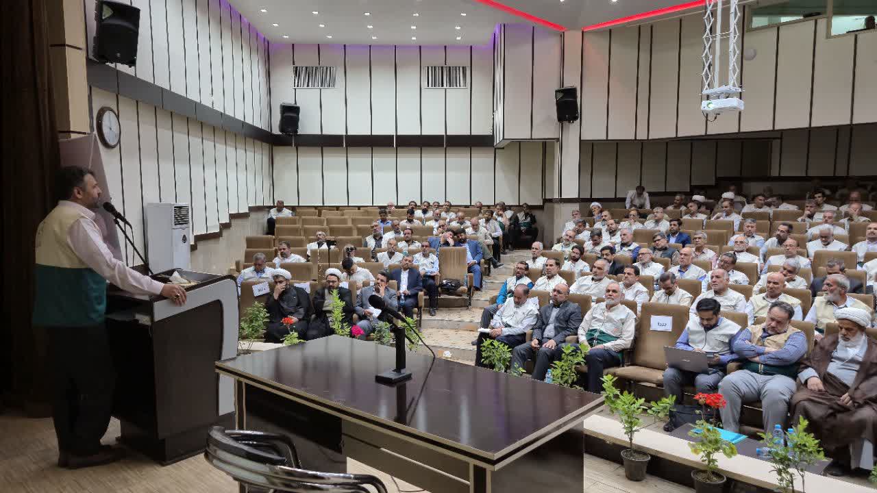 گردهمایی مسئولین ستادی کانون های خدمت رضوی استان خراسان جنوبی