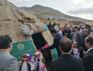 افتتاح اولین کانون عشایری خدمت رضوی 