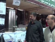 مصاحبه با آقای میرزاده مدیر مرکز خادمیاری درباره خدمات ارائه شده در موکب خادمیاران استان مرکزی در دانشگاه اراک