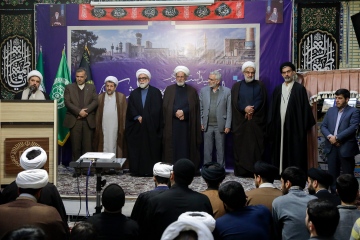 آیین گرامیداشت سالروز وحدت حوزه و دانشگاه در دانشگاه رضوی