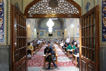 گزارش تصویری(1) از آزمون ورودی دانشگاه رضوی