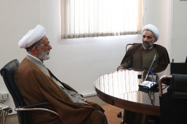 دیدار رییس دانشگاه رضوی با دبیر شورای عالی حوزه علمیه خراسان