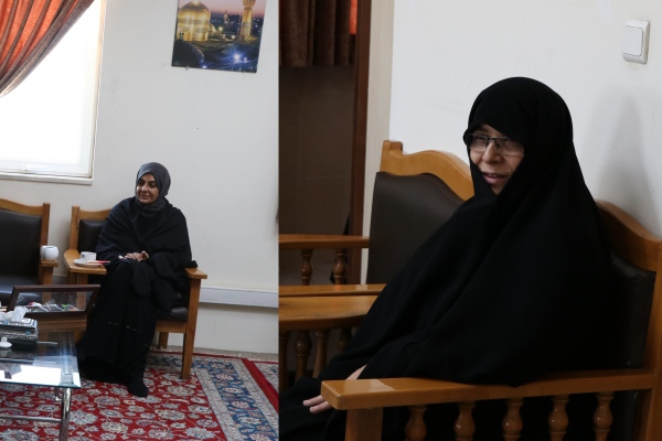 مسئول بانوان خوجه‌های ماداگاسکار با مدیر پردیس خواهران دانشگاه رضوی دیدار کرد