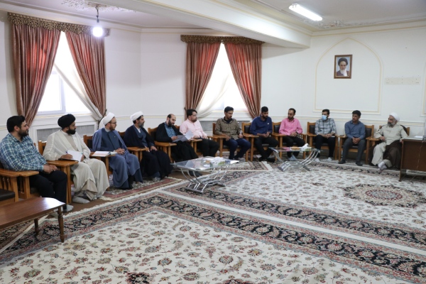 دیدار دبیران تشکل های دانشجوی با رییس دانشگاه رضوی