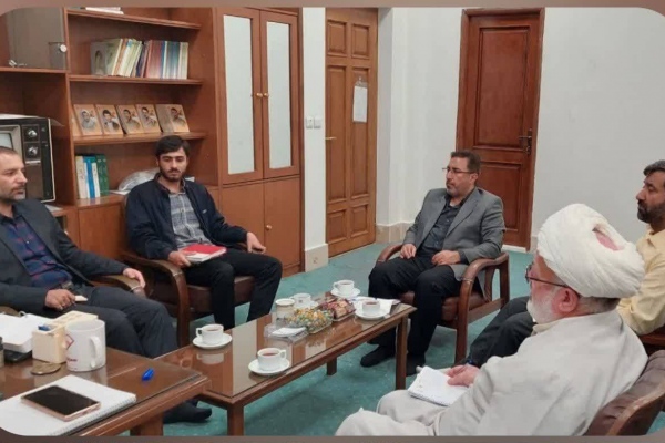 دیدار معاون پژوهش سپاه امام رضا با معاون پژوهشی دانشگاه رضوی