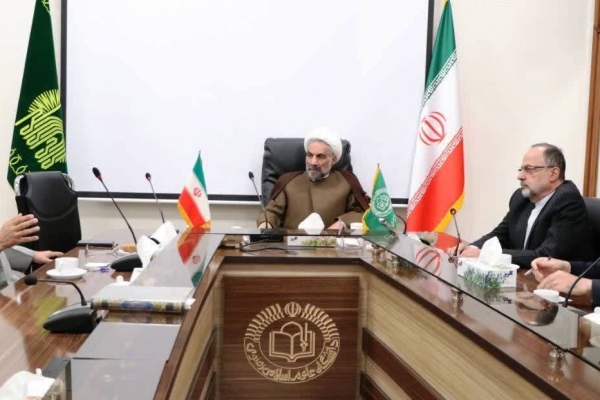 دیدار رئیس نمایندگی وزارت خارجه با رئیس دانشگاه رضوی