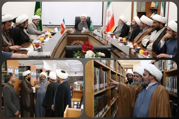 بازدید استادان سطوح عالی حوزه علميه نجف از دانشگاه رضوی