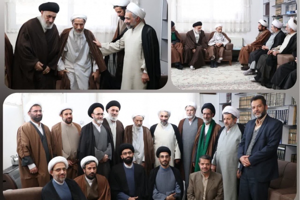 دیدار رئیس دانشگاه رضوی با آیت‌الله رضازاده 