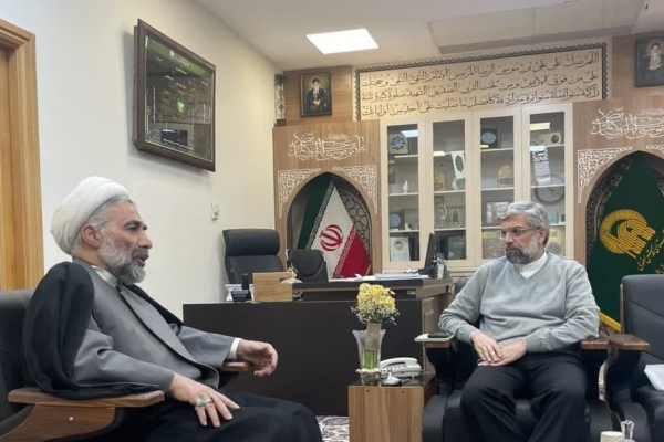 دیدار رئیس دانشگاه رضوی با مدیر عالی حرم