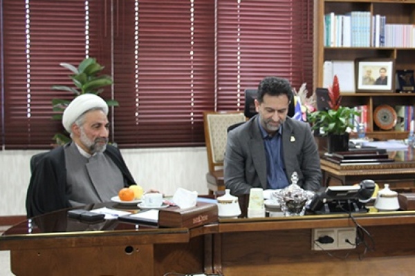 دیدار سرپرست دانشگاه فردوسی با رئیس دانشگاه رضوی