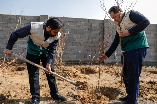 پویش مژده بهار (کاشت نهال به مناسب روز درختکاری توسط کانون های خدمت رضوی کشور)