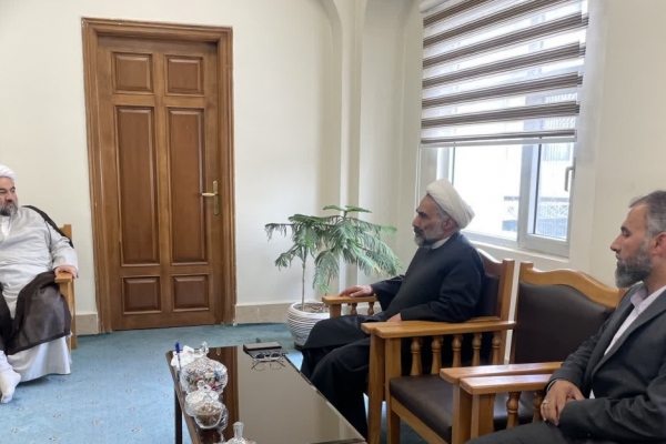 دیدار نماینده ولی فقیه در سیستان با رئیس دانشگاه رضوی