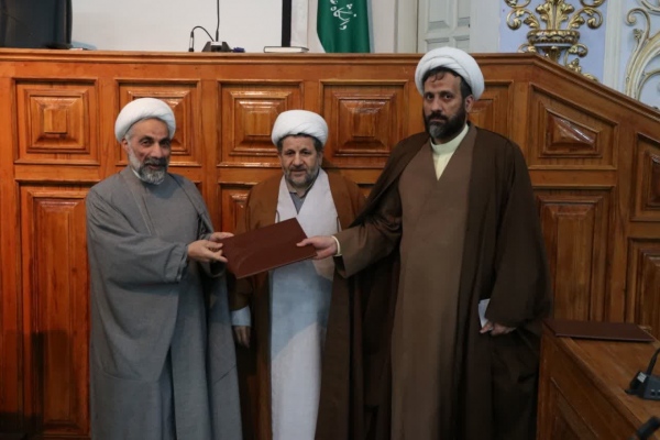 آئین تکریم و معارفه معاون آموزش دانشگاه رضوی برگزار شد