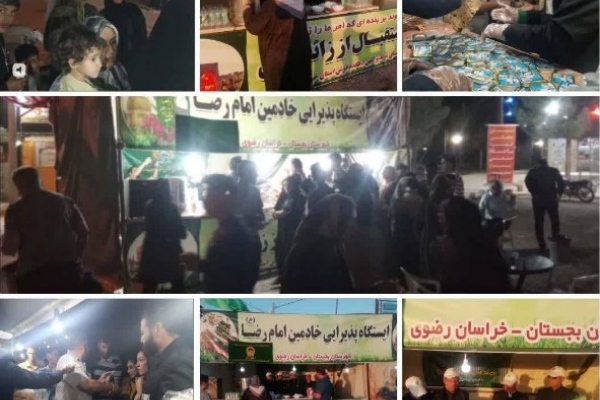 برپایی 51 موکب استقبال از زائران نوروزی در شهرستان های 7 استان منتهی به مشهد مقدس