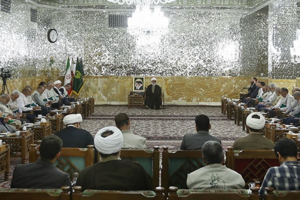  دیدار مدیران کانون‌های خادمیاری کشور با تولیت آستان قدس رضوی