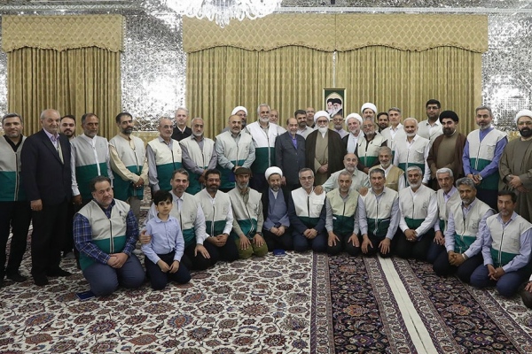 دیدار مدیران کانون‌های خادمیاری استان ها با تولیت آستان قدس رضوی