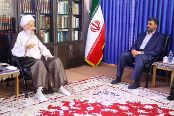 دیدار مدیر مرکز خادمیاری و کانون های خدمت رضوی با نمایندگی ولی فقیه در استان مازندران