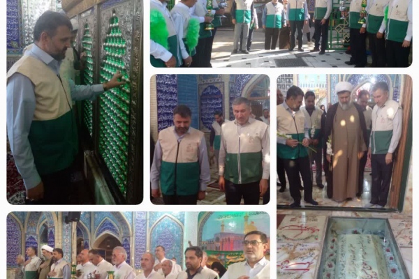  زیارت امامزاده یحیی علیه السّلام، و بازدید از کانون تخصصی سلامت سمنان 