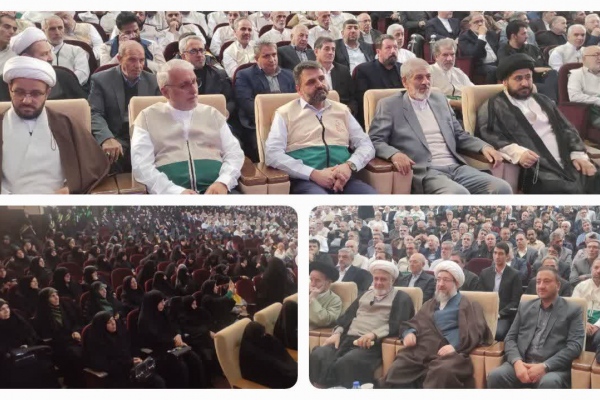 آیین تکریم و معارفه مدیر کانون‌های خدمت رضوی آذربایجان شرقی